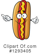 Hot Dog Clipart #1293405 by Vector Tradition SM