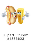 Hot Dog Clipart #1333623 by AtStockIllustration
