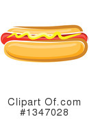 Hot Dog Clipart #1347028 by Vector Tradition SM