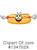 Hot Dog Clipart #1347029 by Vector Tradition SM