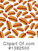 Hot Dog Clipart #1382500 by Vector Tradition SM