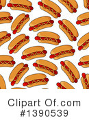 Hot Dog Clipart #1390539 by Vector Tradition SM