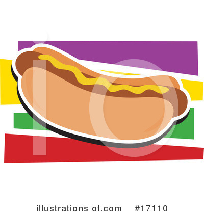 Hotdogs Clipart #17110 by Maria Bell