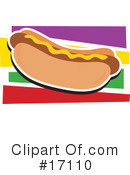 Hot Dog Clipart #17110 by Maria Bell