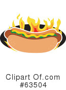 Hot Dog Clipart #63504 by Maria Bell