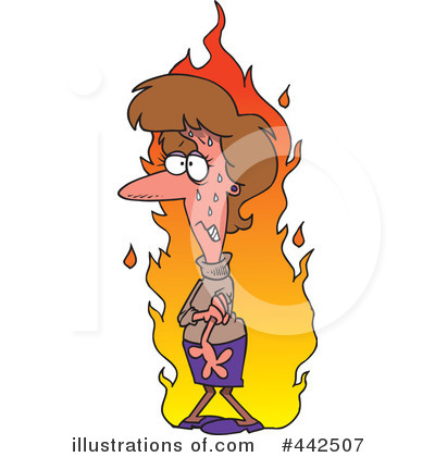 Hot Flash Clipart #442507 by toonaday