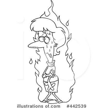 Hot Flashes Clipart #442539 by toonaday