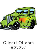Hot Rod Clipart #65657 by Dennis Holmes Designs