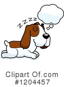 Hound Clipart #1204457 by Cory Thoman