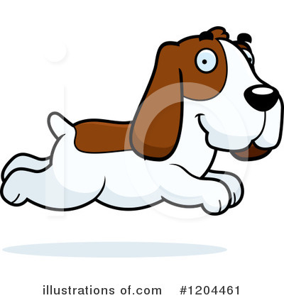 Royalty-Free (RF) Hound Clipart Illustration by Cory Thoman - Stock Sample #1204461