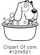 Hound Clipart #1204521 by Cory Thoman