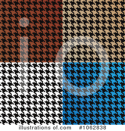 Royalty-Free (RF) Houndstooth Clipart Illustration by Arena Creative - Stock Sample #1062838