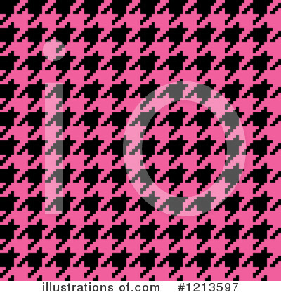 Royalty-Free (RF) Houndstooth Clipart Illustration by Arena Creative - Stock Sample #1213597