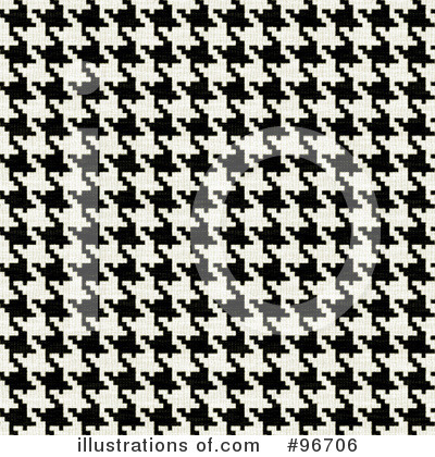 Royalty-Free (RF) Houndstooth Clipart Illustration by Arena Creative - Stock Sample #96706