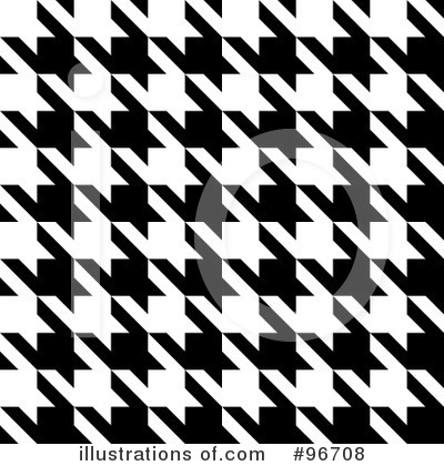 Royalty-Free (RF) Houndstooth Clipart Illustration by Arena Creative - Stock Sample #96708