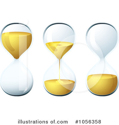 Royalty-Free (RF) Hourglass Clipart Illustration by michaeltravers - Stock Sample #1056358