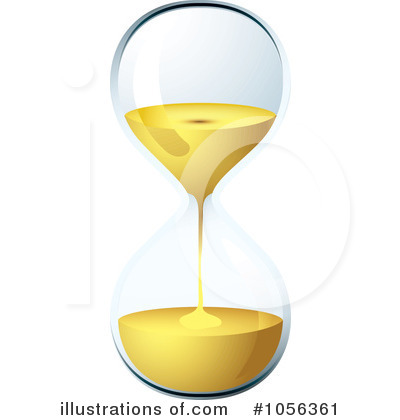 Royalty-Free (RF) Hourglass Clipart Illustration by michaeltravers - Stock Sample #1056361