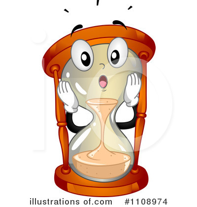Royalty-Free (RF) Hourglass Clipart Illustration by BNP Design Studio - Stock Sample #1108974