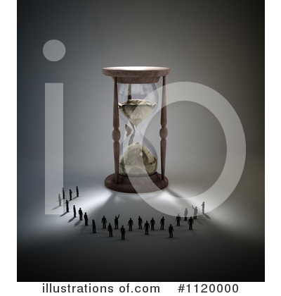 Royalty-Free (RF) Hourglass Clipart Illustration by Mopic - Stock Sample #1120000