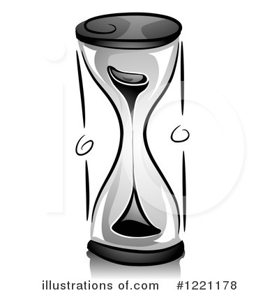Royalty-Free (RF) Hourglass Clipart Illustration by BNP Design Studio - Stock Sample #1221178