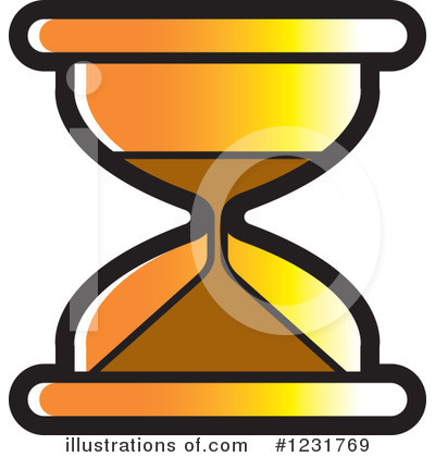 Royalty-Free (RF) Hourglass Clipart Illustration by Lal Perera - Stock Sample #1231769