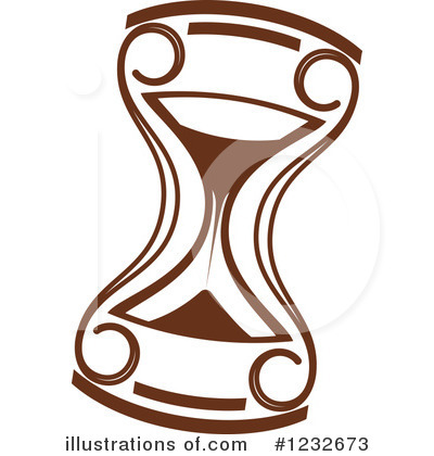 Royalty-Free (RF) Hourglass Clipart Illustration by Vector Tradition SM - Stock Sample #1232673