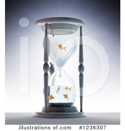 Royalty-Free (RF) Hourglass Clipart Illustration by Mopic - Stock Sample #1236307