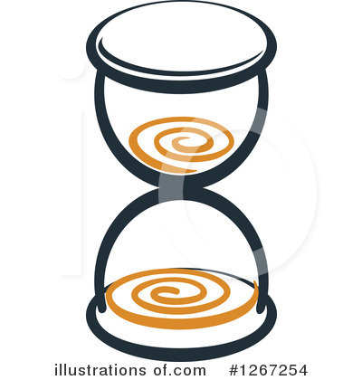 Royalty-Free (RF) Hourglass Clipart Illustration by Vector Tradition SM - Stock Sample #1267254