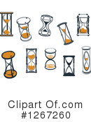 Hourglass Clipart #1267260 by Vector Tradition SM