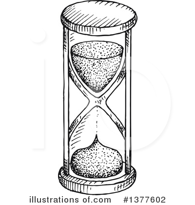 Hourglass Clipart #1377602 by Vector Tradition SM