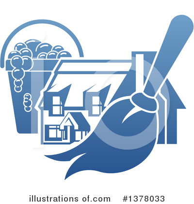 Royalty-Free (RF) House Cleaning Clipart Illustration by AtStockIllustration - Stock Sample #1378033