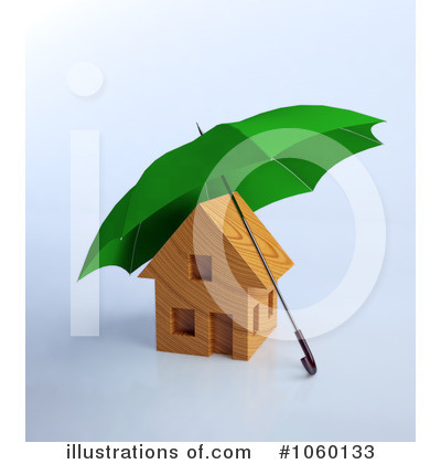 Royalty-Free (RF) House Clipart Illustration by Mopic - Stock Sample #1060133