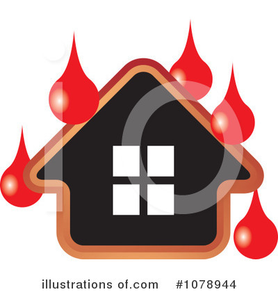 Royalty-Free (RF) House Clipart Illustration by Lal Perera - Stock Sample #1078944