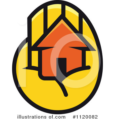 Royalty-Free (RF) House Clipart Illustration by Vector Tradition SM - Stock Sample #1120082