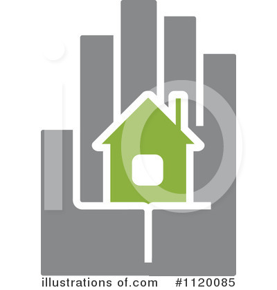 Royalty-Free (RF) House Clipart Illustration by Vector Tradition SM - Stock Sample #1120085