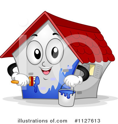 Royalty-Free (RF) House Clipart Illustration by BNP Design Studio - Stock Sample #1127613