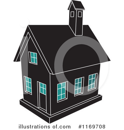 Royalty-Free (RF) House Clipart Illustration by Lal Perera - Stock Sample #1169708