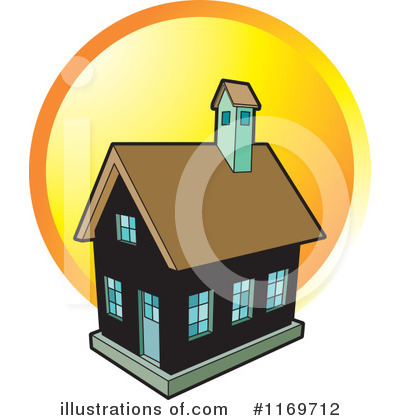 Royalty-Free (RF) House Clipart Illustration by Lal Perera - Stock Sample #1169712