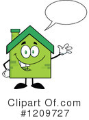 House Clipart #1209727 by Hit Toon