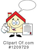 House Clipart #1209729 by Hit Toon