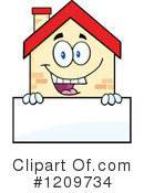 House Clipart #1209734 by Hit Toon