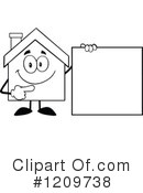 House Clipart #1209738 by Hit Toon