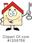 House Clipart #1209756 by Hit Toon