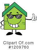 House Clipart #1209760 by Hit Toon