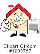 House Clipart #1209767 by Hit Toon
