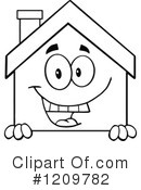 House Clipart #1209782 by Hit Toon