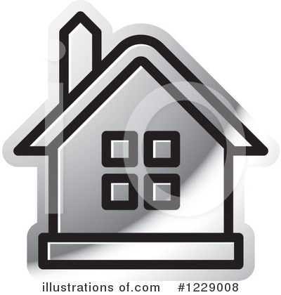 Royalty-Free (RF) House Clipart Illustration by Lal Perera - Stock Sample #1229008