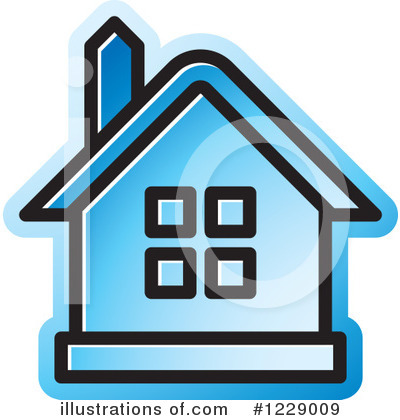 Royalty-Free (RF) House Clipart Illustration by Lal Perera - Stock Sample #1229009