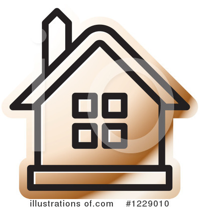 Royalty-Free (RF) House Clipart Illustration by Lal Perera - Stock Sample #1229010