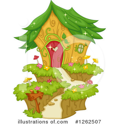 Royalty-Free (RF) House Clipart Illustration by BNP Design Studio - Stock Sample #1262507